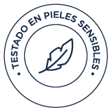 Dermatológicamente testada en pieles sensibles