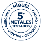 Testado en 5 metales pesados